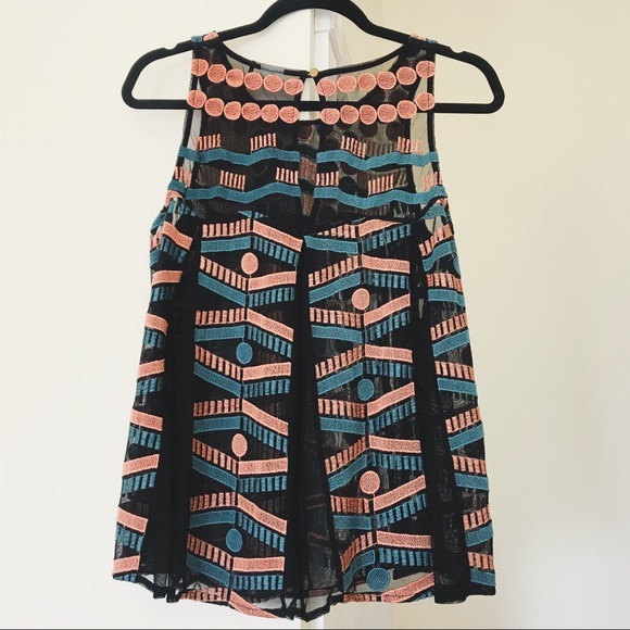 EUC! - Anthro | Akemi + Kin Kalila Sheer Tank - Picture 3 of 9